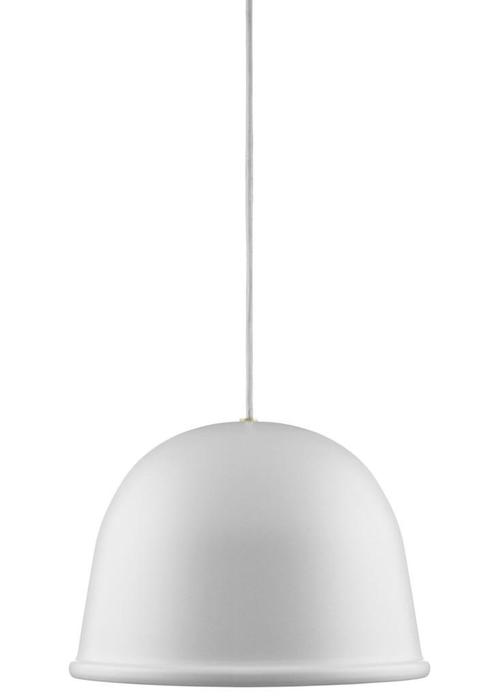 Normann Copenhagen Local hanglamp WIT, Huis en Inrichting, Lampen | Hanglampen, Zo goed als nieuw, Minder dan 50 cm, Metaal, Ophalen
