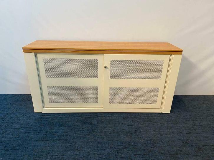Ahrend schuifdeurkast, akoestisch, H 87 x B 180 x D 45 cm., Huis en Inrichting, Bureaus, Gebruikt, Ophalen