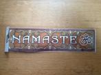 Namasté (bumper) sticker met Ohm teken. 28x7 cm. Nieuw., Ophalen of Verzenden, Nieuw, Sticker