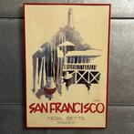 TOTALE LEEGVERKOOP Poster Litho San Francisco Noal Betts, Ophalen of Verzenden