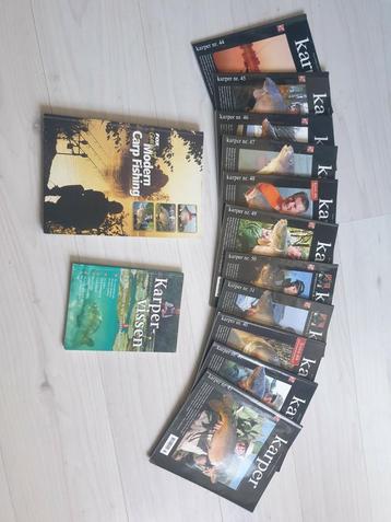 13 karper tijdschriften/Boeken. beschikbaar voor biedingen