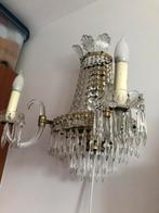 Kristallen wandlamp, Ophalen, Gebruikt