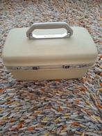 Samsonite beauty case koffer met slot, Gebruikt, Beige, Ophalen of Verzenden, Met slot