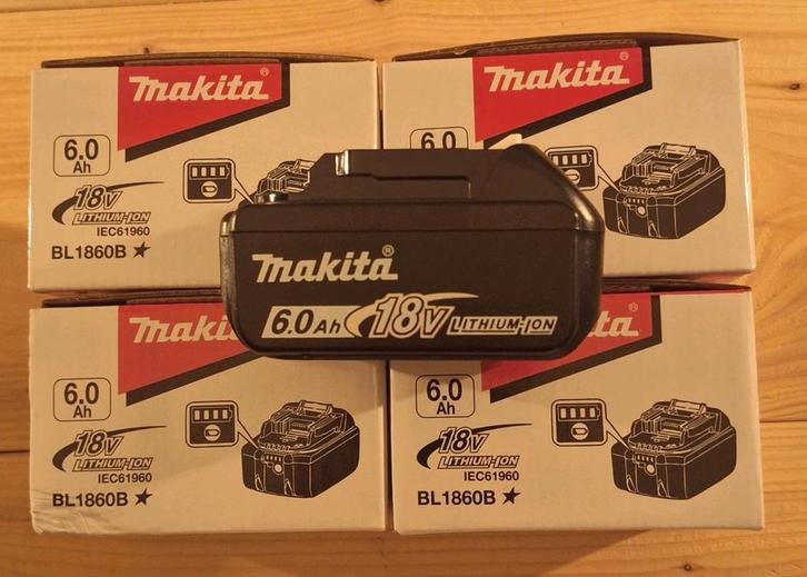 Nieuwe Makita 18V 6Ah Accu - uitverkoop, Doe-het-zelf en Verbouw, Gereedschap | Machine-onderdelen en Toebehoren, Nieuw, Ophalen of Verzenden