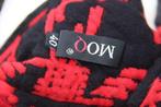 Jas/ Mantel rood/ zwart Moq mt 40 Vaste prijs, Kleding | Dames, Maat 38/40 (M), Moq, Ophalen of Verzenden, Zo goed als nieuw