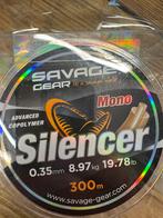 partijtje 10 rollen savage gear silencer 300m 35/00 lijn, Watersport en Boten, Hengelsport | Zeevissen, Denemarken, Nieuw, Ophalen of Verzenden