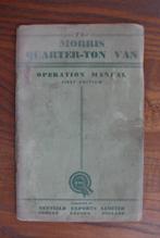 The Morris Quarter-Ton Van - Operation Manual, Ophalen of Verzenden
