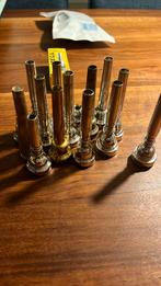 Trompet mondstukken, Muziek en Instrumenten, Blaasinstrumenten | Trompetten, Gebruikt, Ophalen of Verzenden