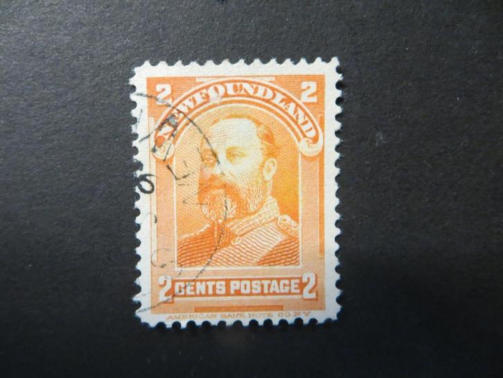 A13040: Newfoundland  2 c, Postzegels en Munten, Postzegels | Amerika, Noord-Amerika, Ophalen of Verzenden