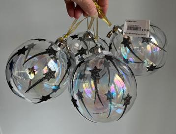 Rivièra Maison Fallen Stars Kerstballen - Nieuw 4 stuks beschikbaar voor biedingen