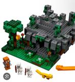 LEGO Minecraft De Jungle Tempel 21132, Ophalen of Verzenden, Zo goed als nieuw, Complete set, Lego