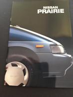 Nissan Prairie 1992 glossy brochure Nederlands, Ophalen of Verzenden, Zo goed als nieuw, Nissan