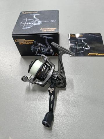 NIEUWE Quantum (Zebco) spinmolen G-Force GF20 6bb met nylon beschikbaar voor biedingen