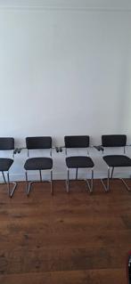 4 gispen 207 eetkamerstoelen, Huis en Inrichting, Stoelen, Ophalen, Gebruikt, Vier, Dutch design