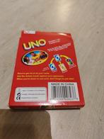 Uno (Engels), Hobby en Vrije tijd, Gezelschapsspellen | Kaartspellen, Ophalen of Verzenden, Zo goed als nieuw, Mattel, Nvt