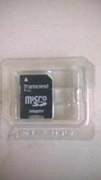 Micro SD kaart adapter Transced, Computers en Software, Geheugenkaartlezers, Nieuw, Ophalen of Verzenden