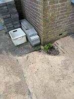 Gratis Betonklinkers, Banden en Zand - Afhalen!, Tuin en Terras, Tegels en Klinkers, Gebruikt, Klinkers, Ophalen of Verzenden