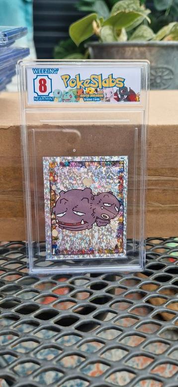 Graded pokemon kaart sticker beschikbaar voor biedingen