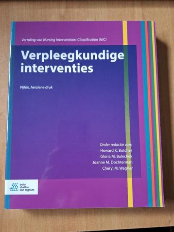 Verpleegkundige Interventies (vijfde, herziene druk) beschikbaar voor biedingen