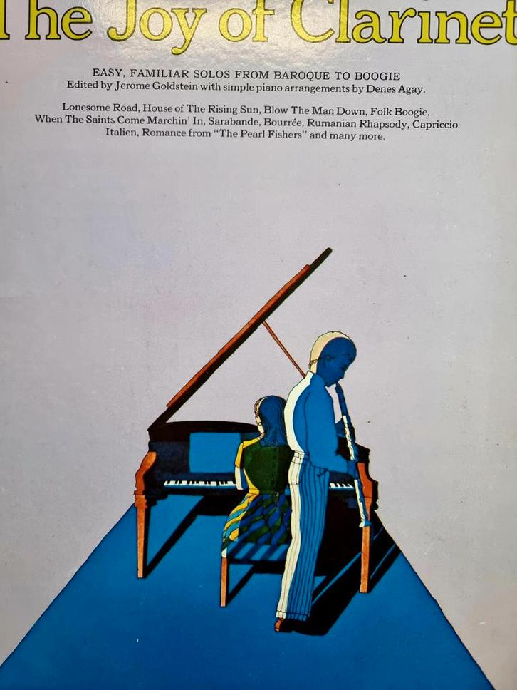 The Joy of Clarinet - Klarinet met Piano - Nieuwstaat, Muziek en Instrumenten, Bladmuziek, Nieuw, Thema, Populair, Piano, Klarinet