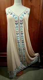 Boho lange jurk crème kleur 46-48, Beige, Maat 46/48 (XL) of groter, Nieuw, Ophalen of Verzenden