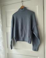 Prachtige lichtblauwe oversized warme koltrui trui Zara M, Maat 38/40 (M), Blauw, Zara, Ophalen of Verzenden
