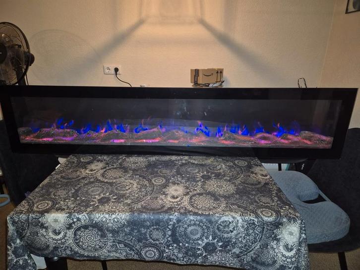 Elektrische Sfeerhaard - Nieuwstaat!, Huis en Inrichting, Kachels, Zo goed als nieuw, Hangend, Bio-ethanolhaard, Elektrisch, Ophalen