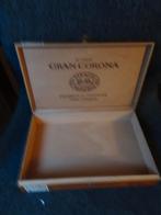 sigaren kistje  gran corona, Verzamelen, Rookartikelen, Aanstekers en Luciferdoosjes, Ophalen of Verzenden, Gebruikt, Tabaksdoos of Verpakking