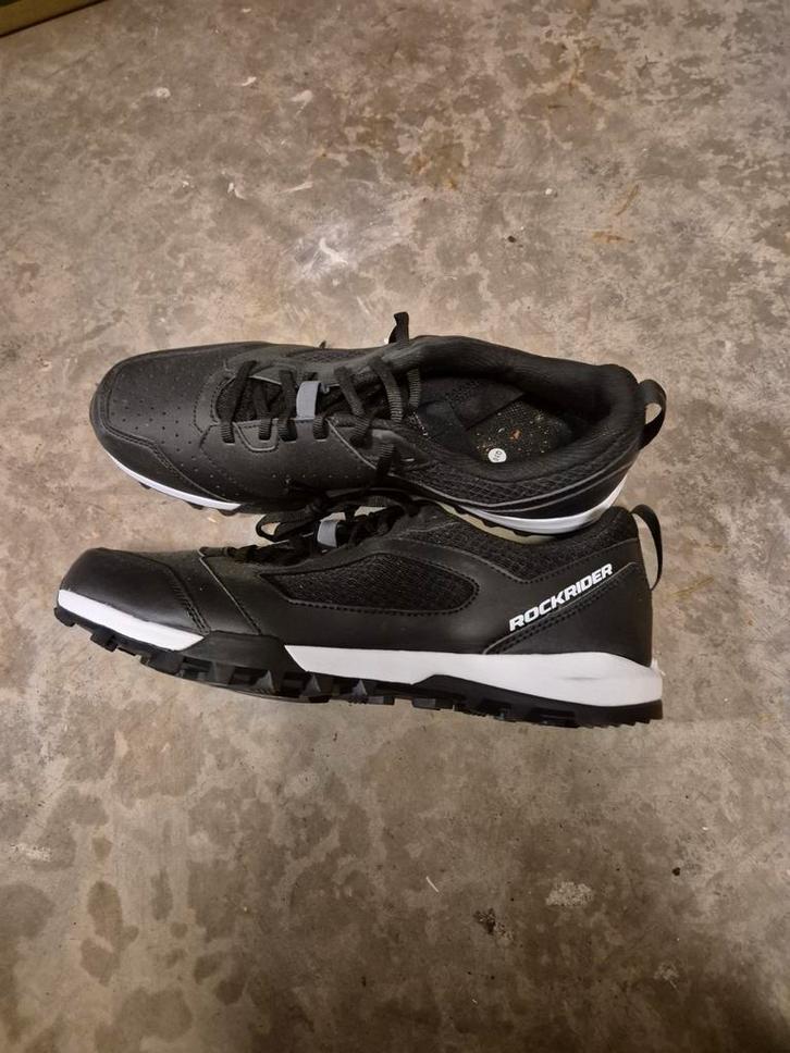 MTB Schoenen - Rockrider maat 44, Kleding | Heren, Schoenen, Gedragen, Sportschoenen, Zwart, Ophalen