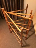 Houten Wasrek / Droogrek - Handig en Compact, Ophalen of Verzenden, Gebruikt, Wasrek