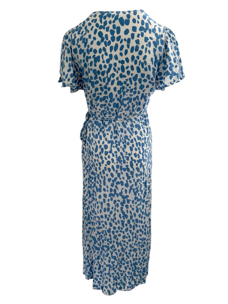 Fabienne Chapot jurk L, Maat 38/40 (M), Blauw, Ophalen of Verzenden, Zo goed als nieuw