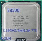 CPU Intel E8500 + Originele Koeler [CPU105] 2-12, Computers en Software, Ophalen of Verzenden, Zo goed als nieuw, Socket 775