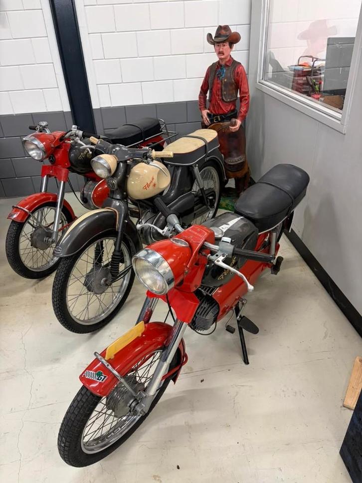 3x Kreidler floret 59 en 1972 netjes origineel met kenteken, Fietsen en Brommers, Brommers | Kreidler, Gebruikt, Ophalen