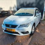 Seat Leon 1.6 TDI ST AUT. FACELIFT LEER CAM CLIMA KEYLESS, 4 cilinders, 150 pk, Leon, Wit