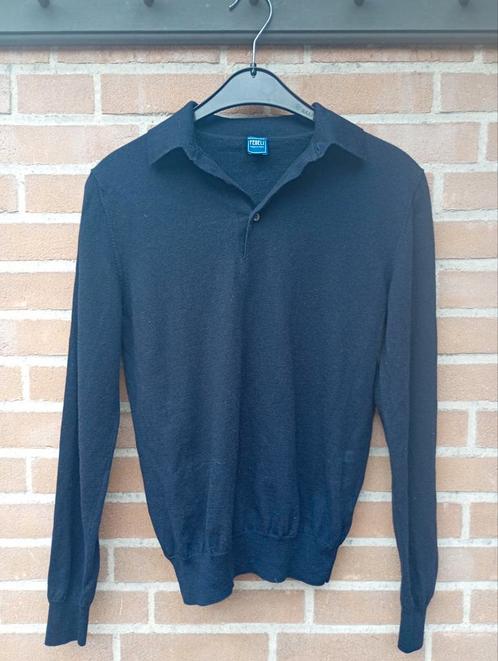 Oger | fedeli trui, Kleding | Heren, Truien en Vesten, Zo goed als nieuw, Maat 46 (S) of kleiner, Blauw, Ophalen of Verzenden