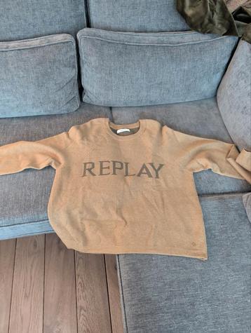 Replay Trui Beige - Maat xxl beschikbaar voor biedingen