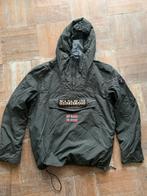 Napapijri anorak grijs XL, Kleding | Heren, Jassen | Winter, Ophalen, Zo goed als nieuw, Maat 56/58 (XL), Grijs