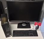 Dell OptiPlex 3080 SFF 10TH gen + 24Inch muis en toetsenbord, Computers en Software, Desktop Pc's, Dell, 256 GB, Dell, Met monitor