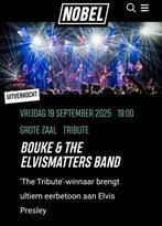 2 tickets voor Bouke & the Elvismatters band in Leiden, Tickets en Kaartjes, Twee personen