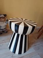 Bijzettafeltje gestreept xenos, Ophalen of Verzenden, Gebruikt