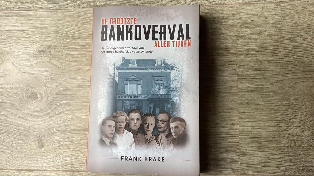 Frank Krake - De grootste bankoverval aller tijden, Tweede Wereldoorlog, Ophalen of Verzenden, Zo goed als nieuw, Frank Krake