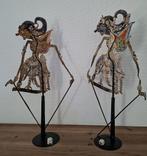 Wajangpop Javaanse schaduwpop met standaard., Ophalen of Verzenden