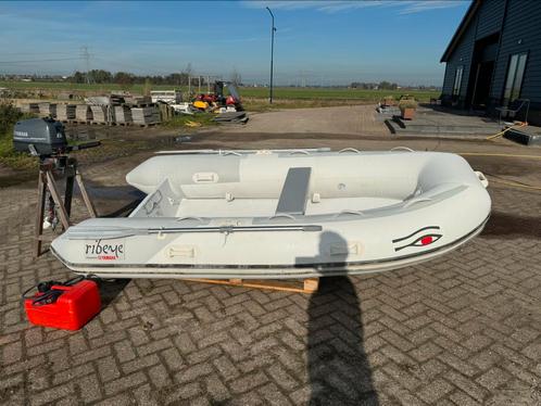 Rib Eye  Yamha rubber boot  2,80 lang 6 pk bb motor, Watersport en Boten, Rubberboten, Zo goed als nieuw, Overige merken, Aluminium