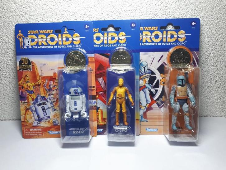 Star Wars TVC The Vintage Collection Droids Exclusive Set, Verzamelen, Star Wars, Nieuw, Actiefiguurtje, Ophalen of Verzenden