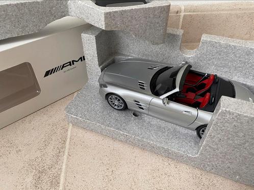 MiniChamps Mercedes-Benz SLS AMG Roadster, Hobby en Vrije tijd, Modelauto's | 1:18, Auto, MiniChamps, Ophalen of Verzenden