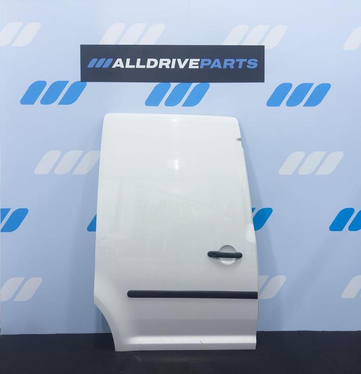 VW Volkswagen Caddy Schuifdeur rechts wit LB9A 2K5843108B, Auto-onderdelen, Carrosserie en Plaatwerk, Deur, Rechts, Gebruikt, Ophalen of Verzenden