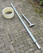 korfbalpaal met korf - voor vaste plaatsing in de grond, Ophalen, Gebruikt, Korf of Paal