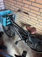 Merkfiets popal 22inch zwart mooi met krat, Ophalen, Zo goed als nieuw, 22 inch, POPAL