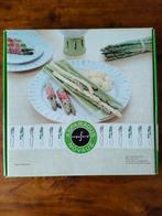 ASPERGEBORD met inzetschaaltje, Huis en Inrichting, Keuken | Servies, Nieuw, Ophalen of Verzenden, Bord(en), Overige stijlen