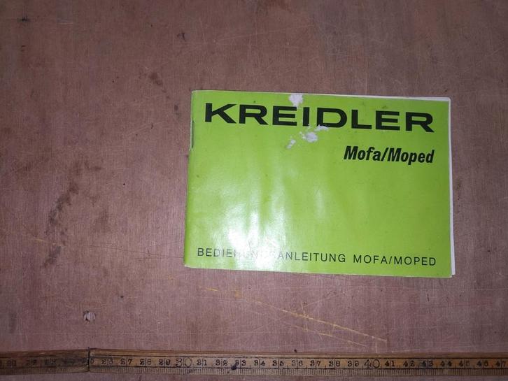 Kreidler Duitse handleiding, Fietsen en Brommers, Handleidingen en Instructieboekjes, Gebruikt, Ophalen of Verzenden